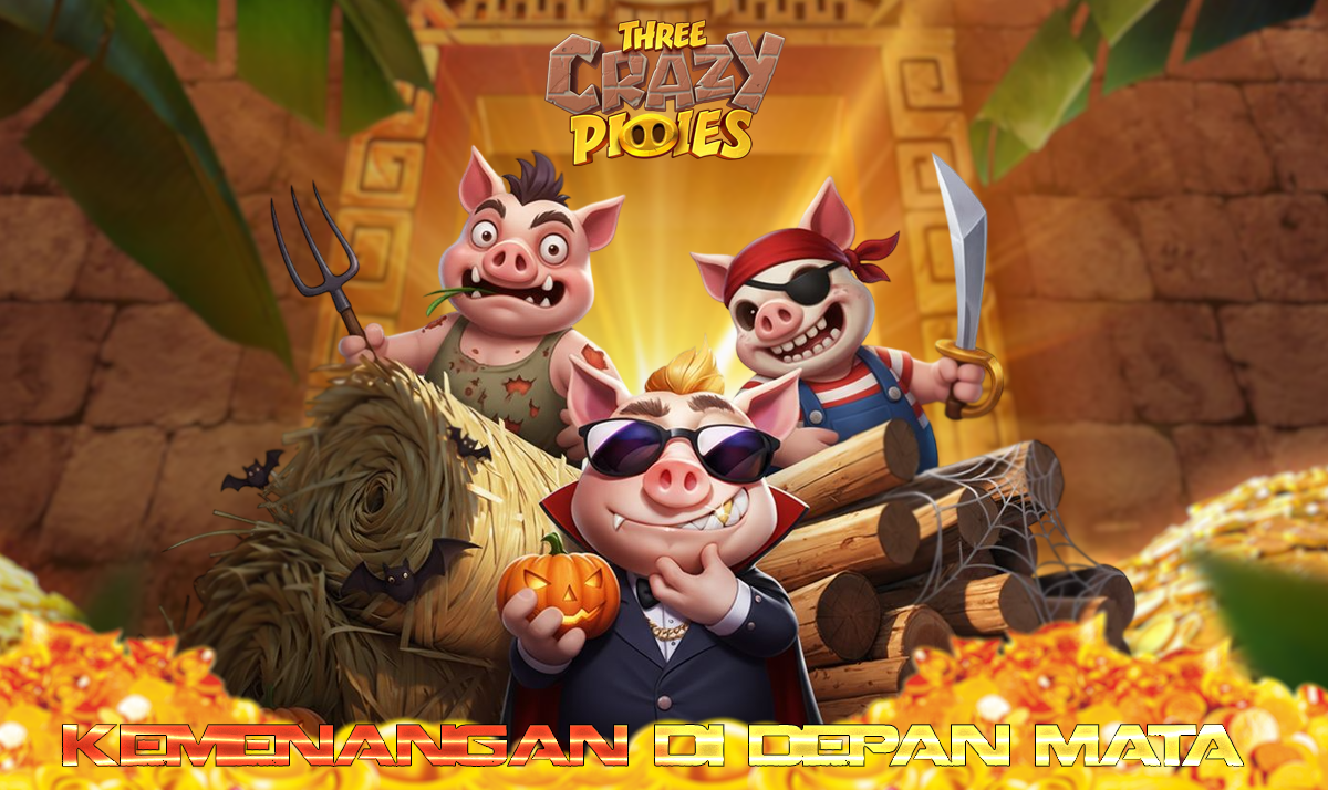 Mengenal Three Crazy Piggies: Slot PG Soft yang Bikin Ketawa Sekaligus Menang